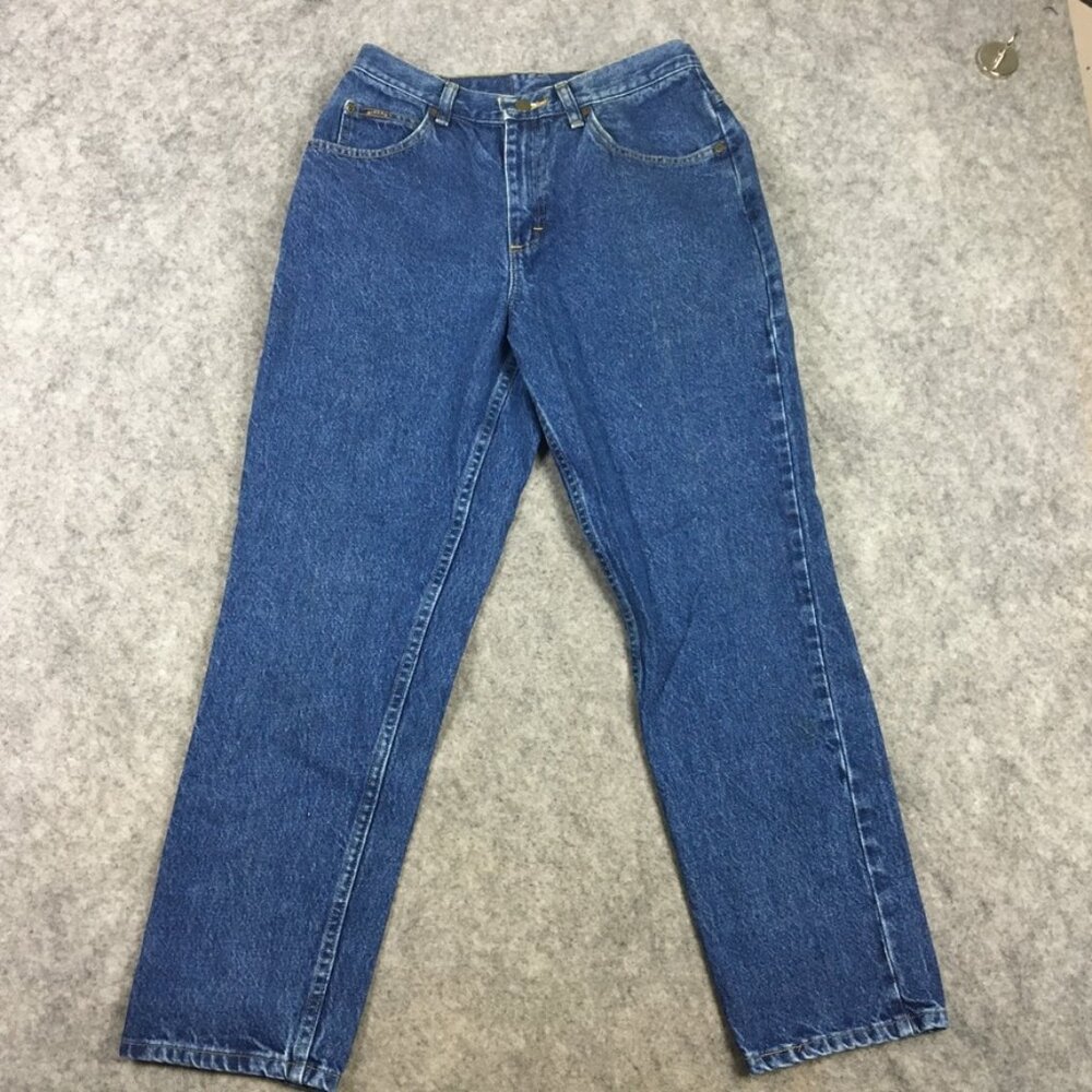 Riders by Lee Jeans 8P Vintage Mom Jean 100 Cotton High Rise Tapered Medium Wash